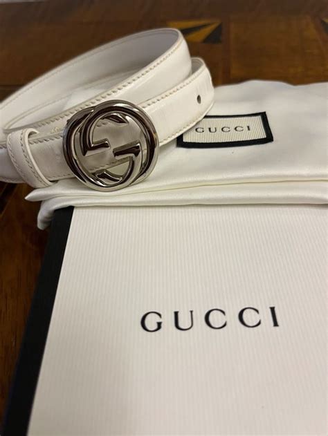 gucci gürtel weiß ebay|Gucci Gürtel for sale .